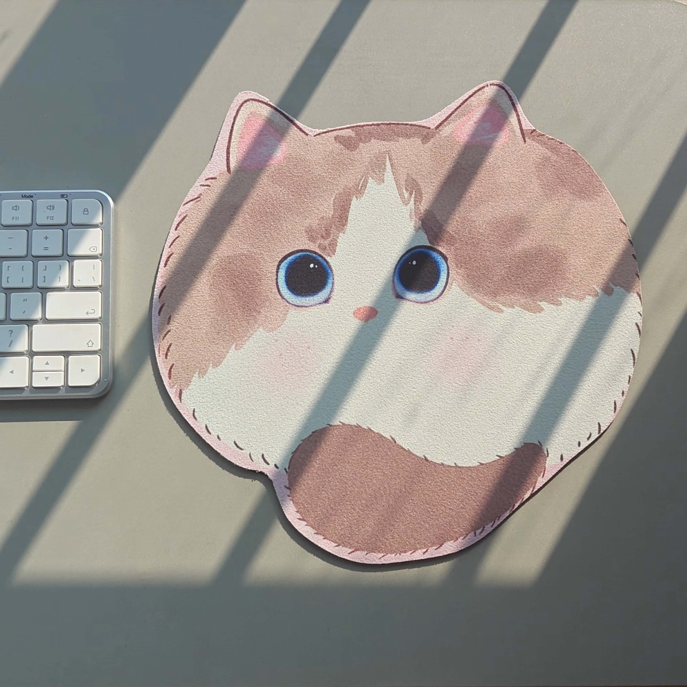 Desk Setup With Laptop - Kawaii Kat Muismat Schattig Dieren Bureau