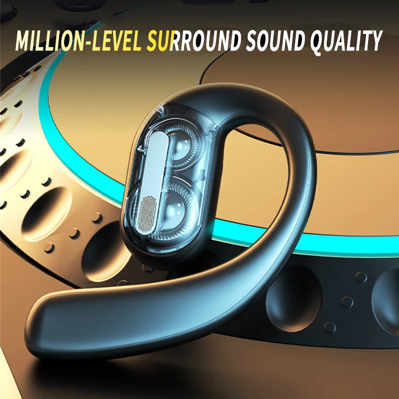 Headphone Hook Under - Draadloze Bluetooth-hoofdtelefoon Volledig open headset Luchtgeleiding