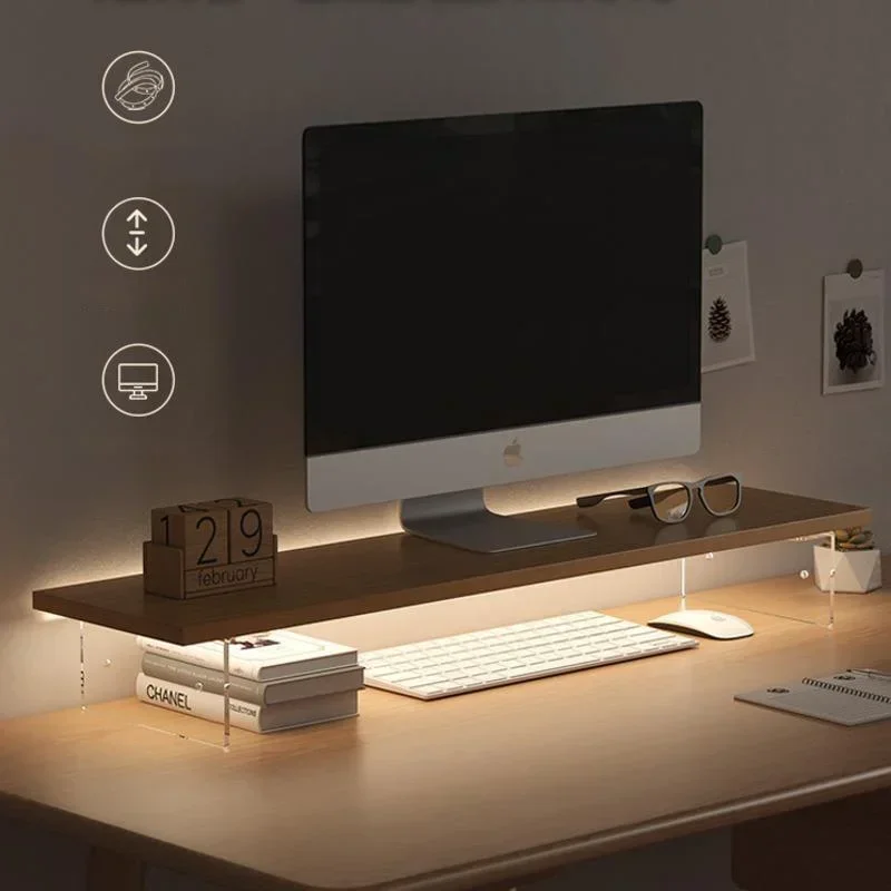 Desk Setup For Laptop - Computermonitor Lage tafel Kantoor Desktop Scherm