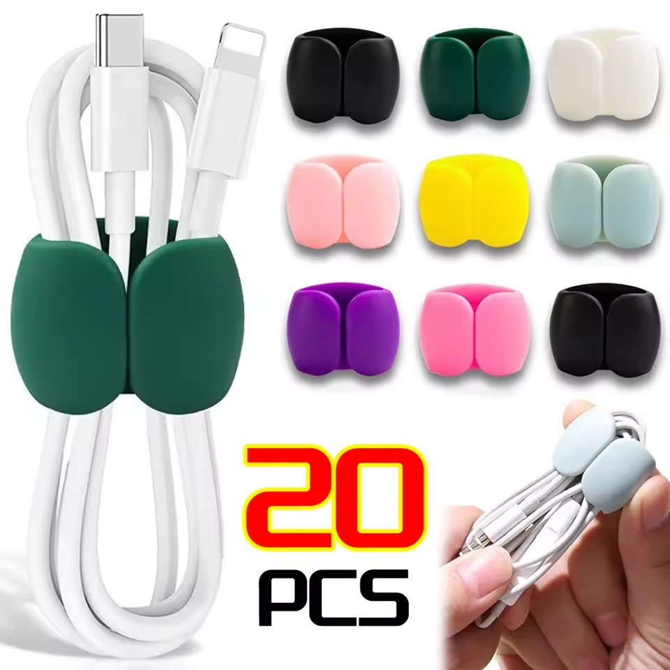 Headphone Hook Under - 10/5/1PCS Multifunctionele kabelorganizer USB-houder Kabelmanagementclip Snoerhouder