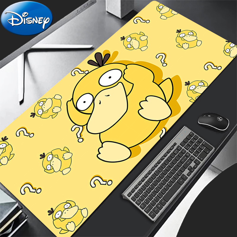 Desk Setup Ergonomic - Gaming Muismat P-Pokemon Psyduck 90x40cm Anime