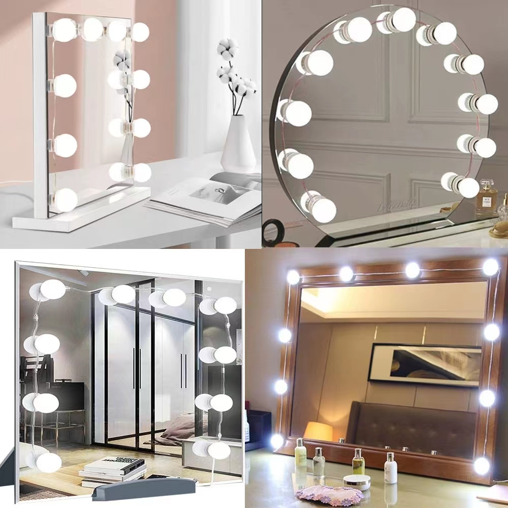 Desk Setup Light - LED-lichtpasta spiegel make-up gloeilampen, make-upspiegel ijdelheid