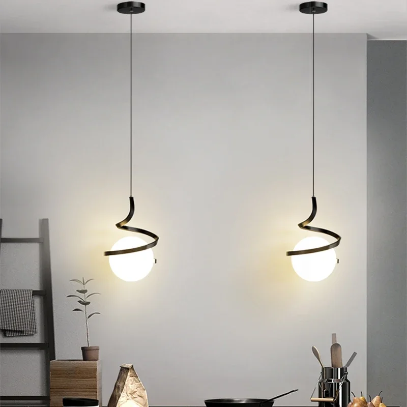 Desk Setup White - Nordic Led Hanglamp Slaapkamer Bed Hangende