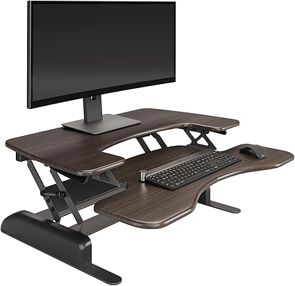 Desk Setup Dual Monitor - Desk Pro Plus 36, staande omvormer