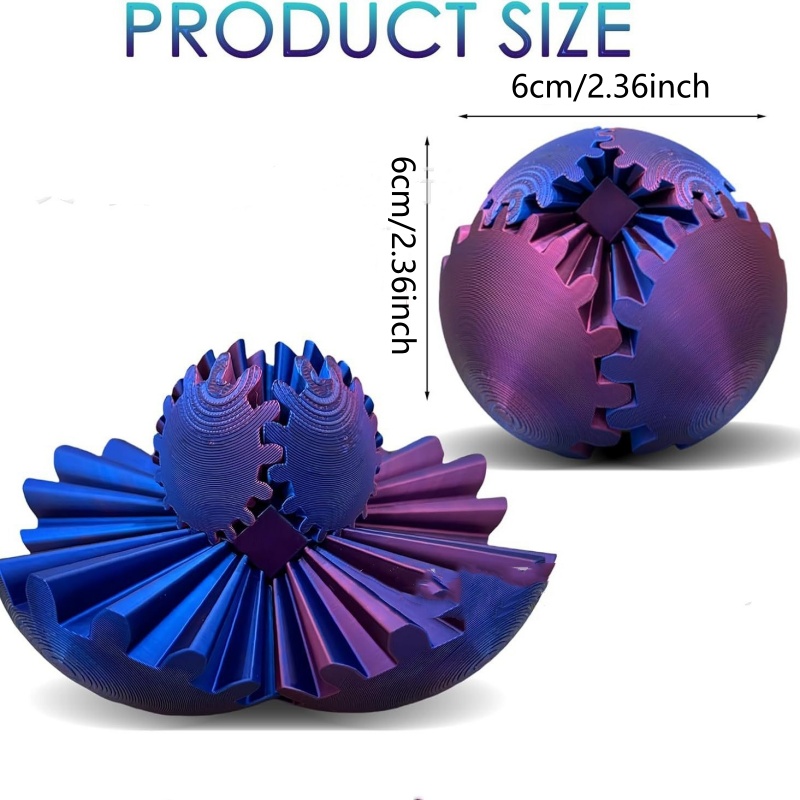3D-geprinte Gear Ball Spin Dec - Desk Setup Gear recensie en prijs