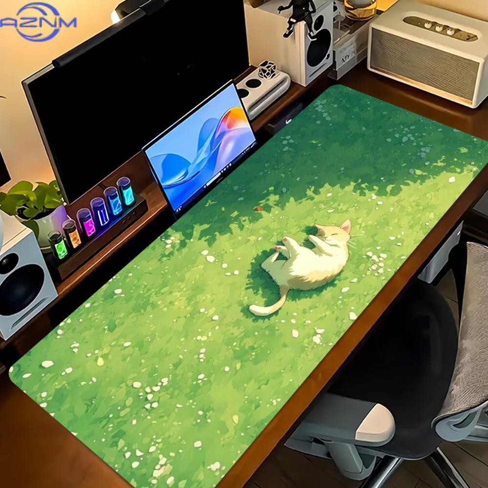 Bloemig Schattig Katten Groot  - Desk Setup With Laptop recensie en prijs