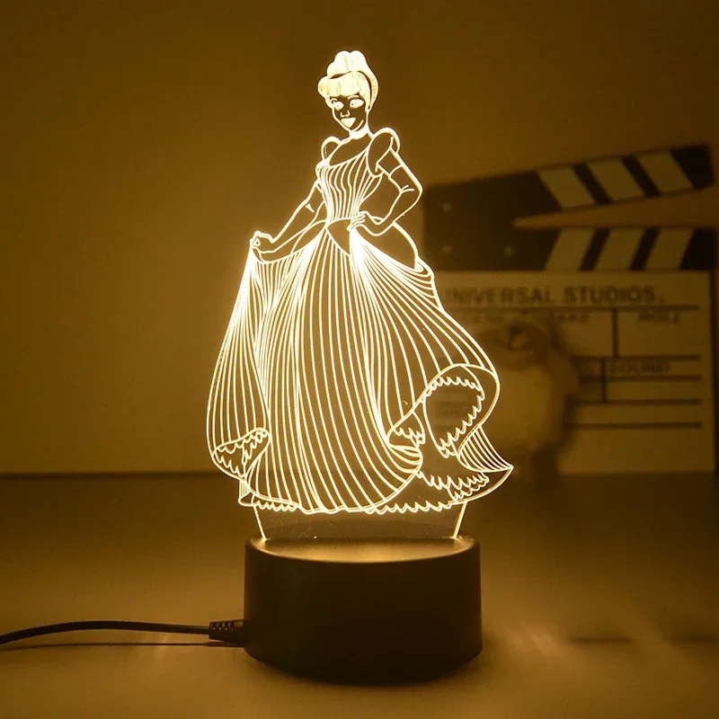 3D LED-lamp Disney Princess Ca - Desk Setup Light recensie en prijs