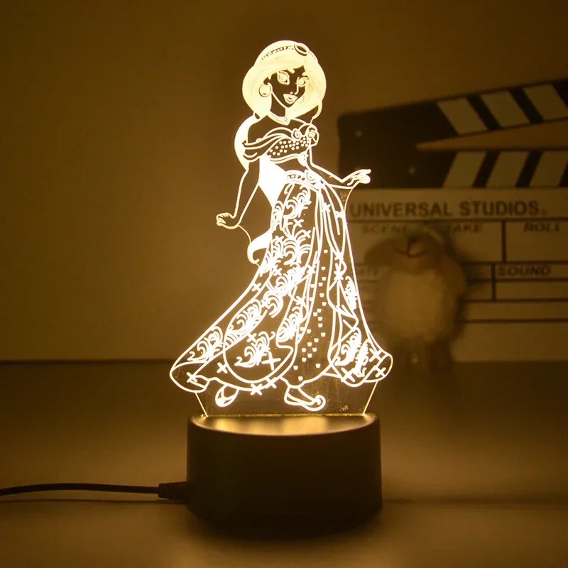 3D LED-lamp Disney Princess Ca - Desk Setup Light recensie en prijs