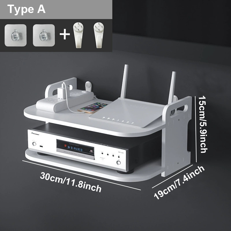 Wandmontage Router Kabel Organ - Desk Setup Desk recensie en prijs