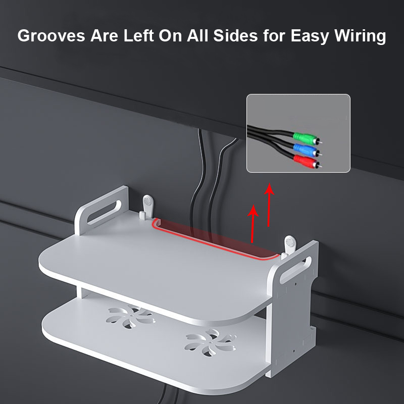 Wandmontage Router Kabel Organ - Desk Setup Desk recensie en prijs