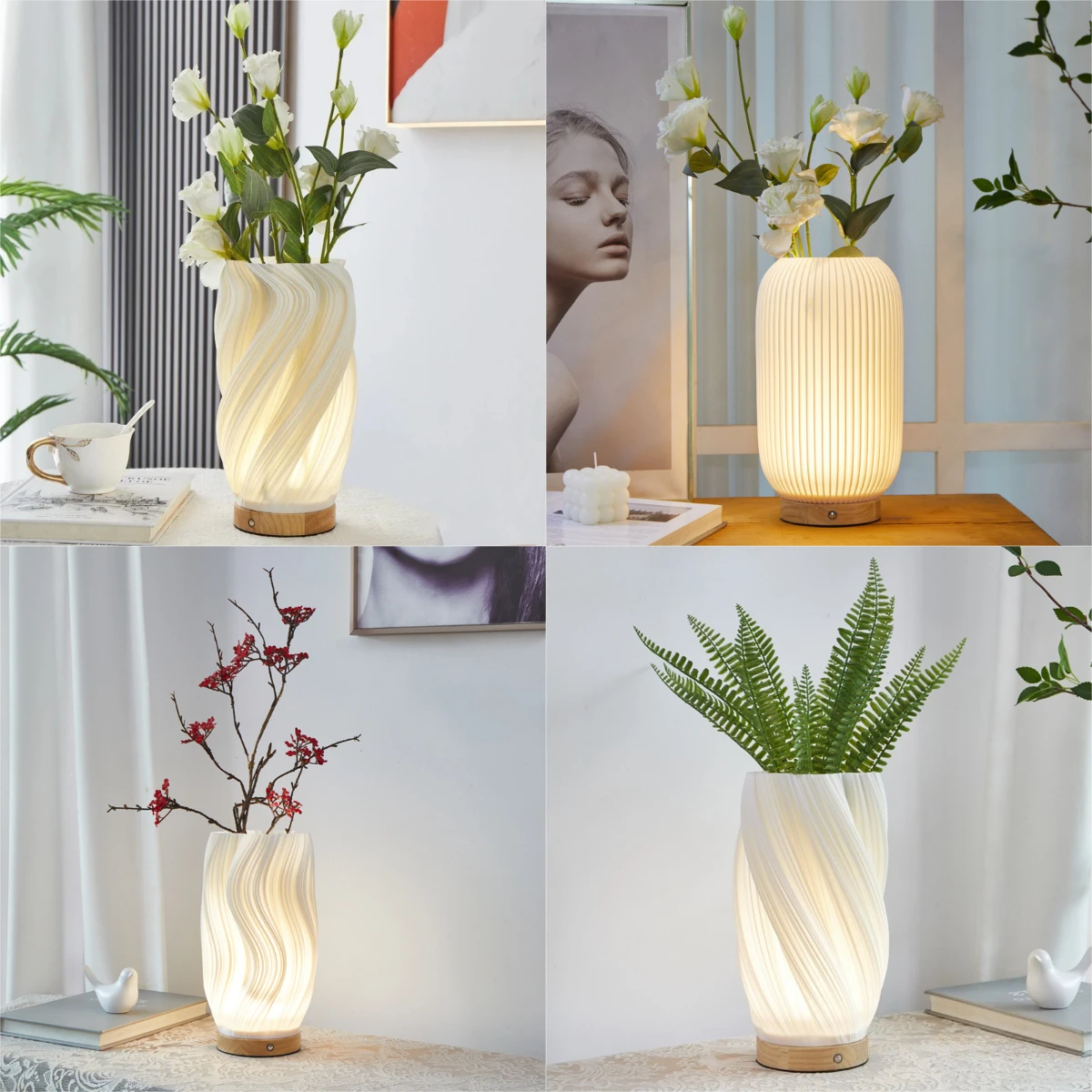 Franse Crème Stijl 3D Bureaula - Desk Setup White recensie en prijs