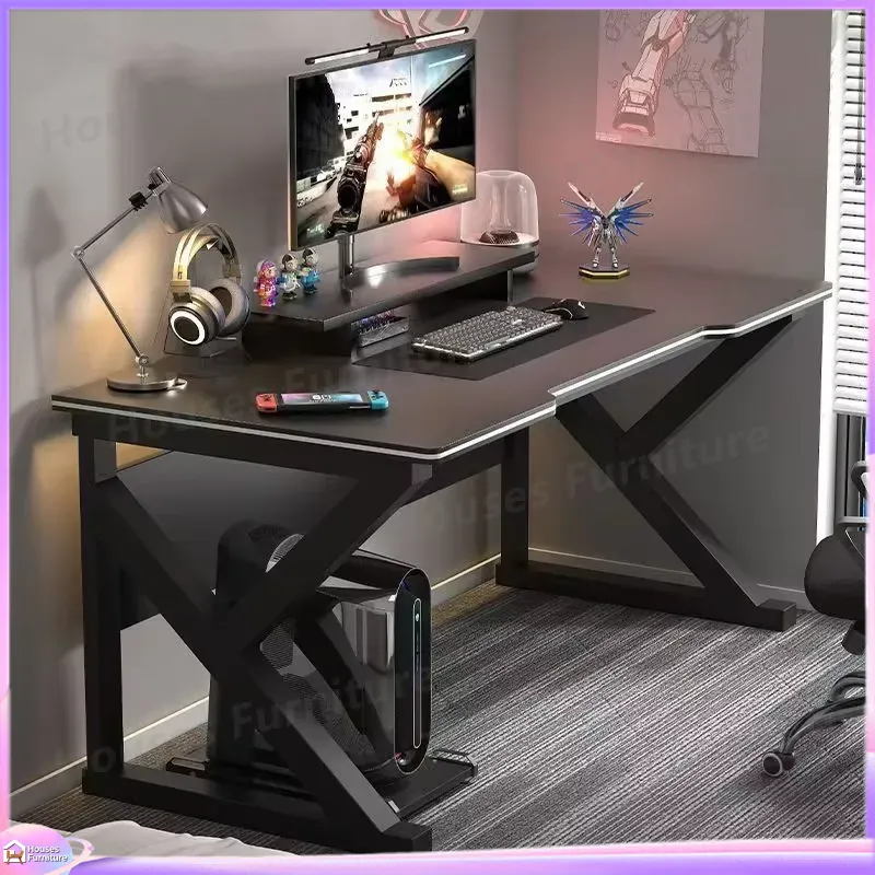 Cafe Metal Gaming Desk Zwarte  - Desk Setup Ergonomics recensie en prijs