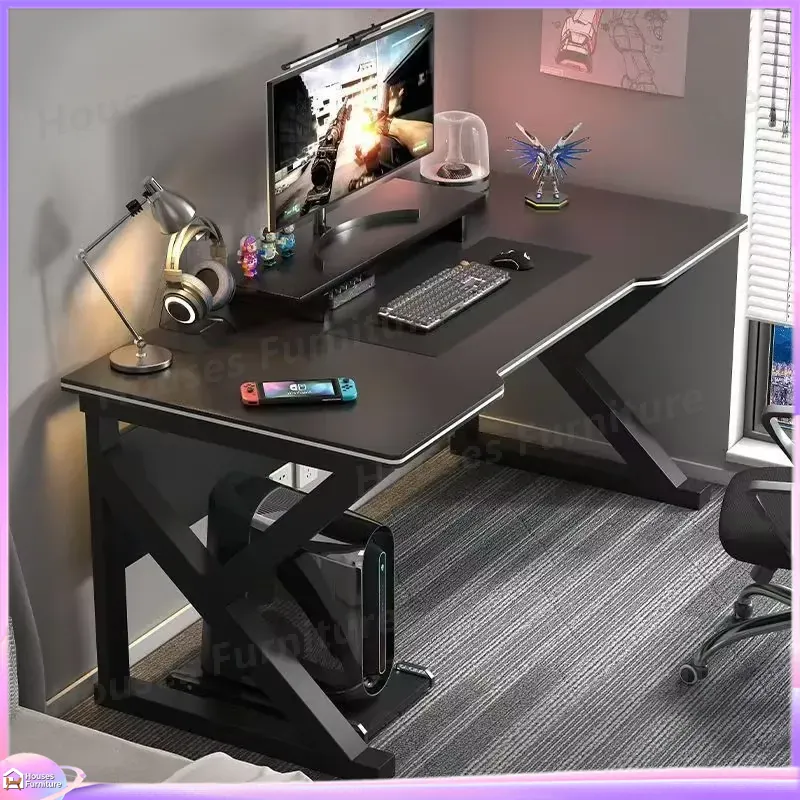 Cafe Metal Gaming Desk Zwarte  - Desk Setup Ergonomics recensie en prijs
