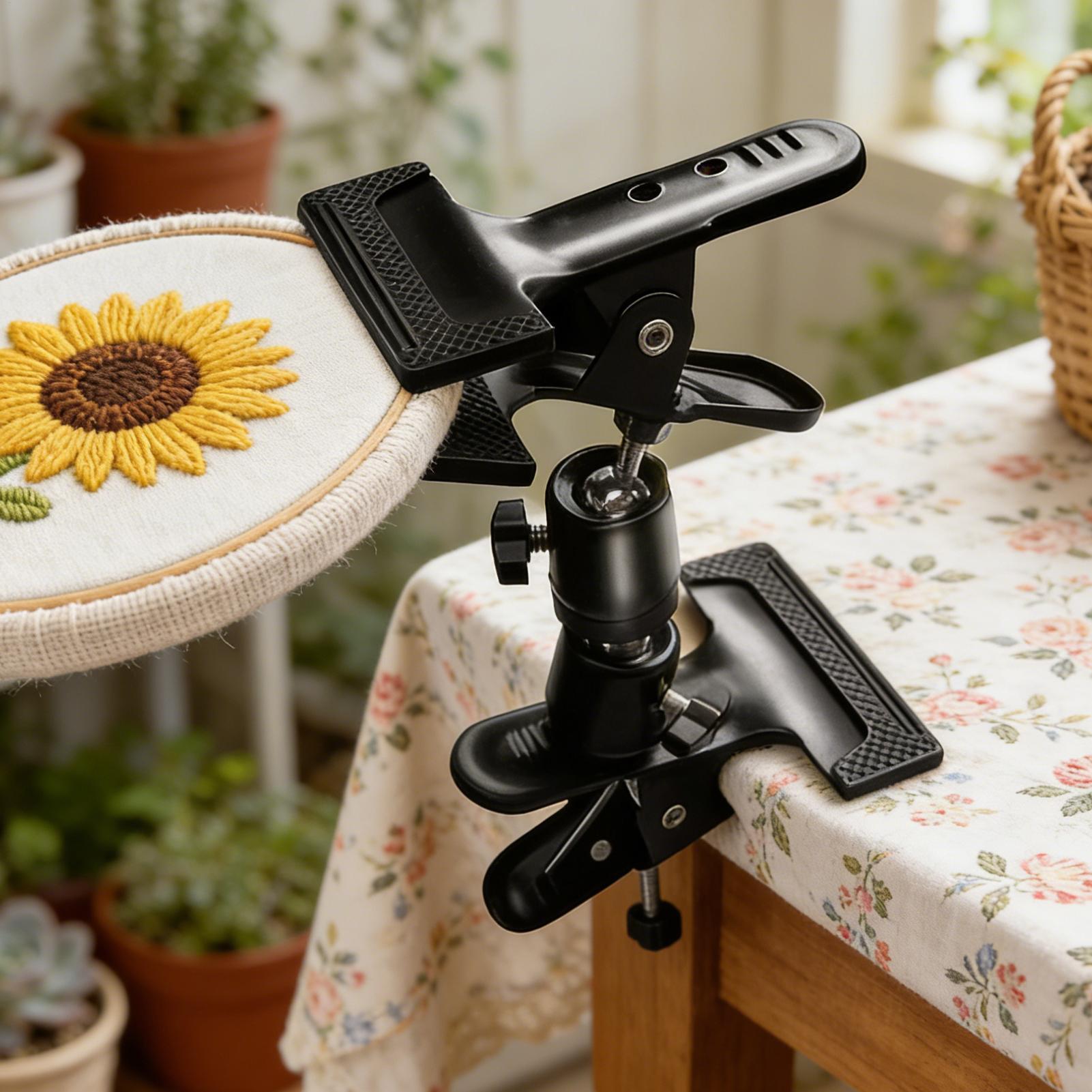 Borduurhouder, zwaar, verstelb - Desk Setup Desk recensie en prijs