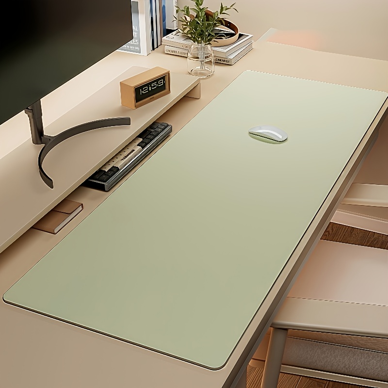 1 stuks grote muismat van PU-l - Desk Setup Ergonomic recensie en prijs