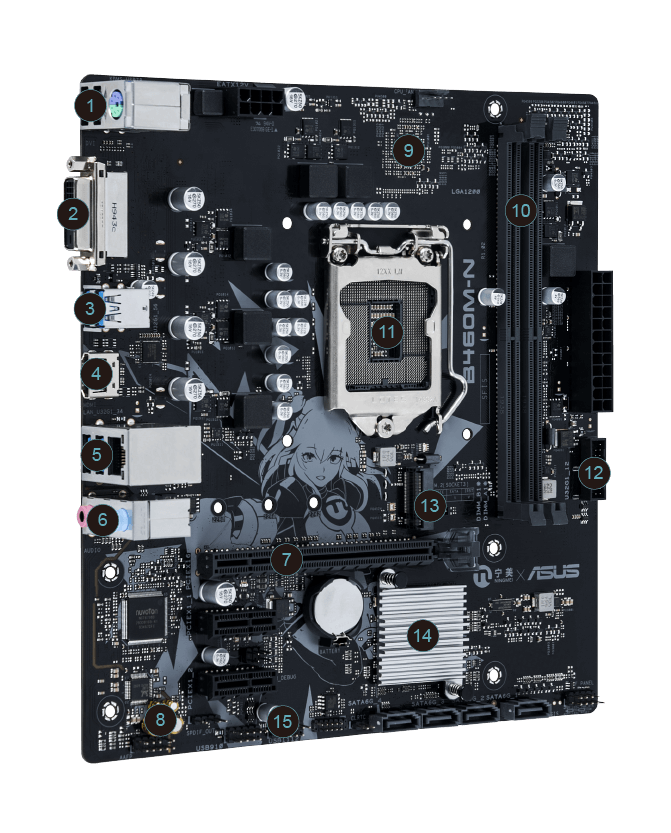 ASUS B460M-N moederbord Intel  - Intel Cpu Core I5 recensie en prijs