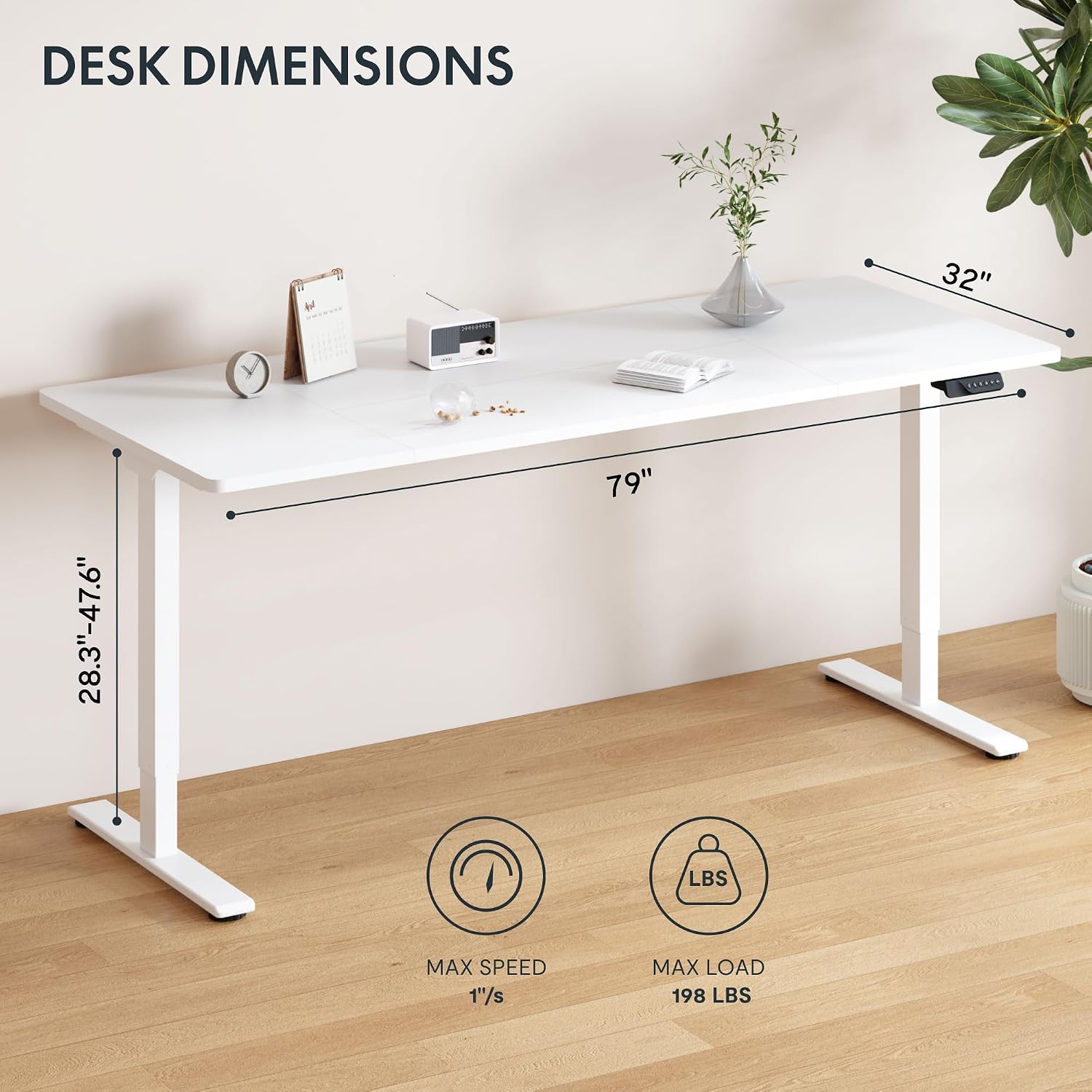 Groot Elektrisch In hoogte ver - Desk Setup Dual Monitor recensie en prijs