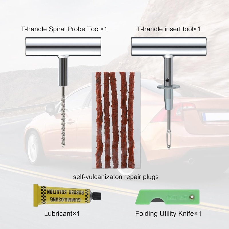 1Set Bandenreparatieset met st - Power Strip Flat recensie en prijs