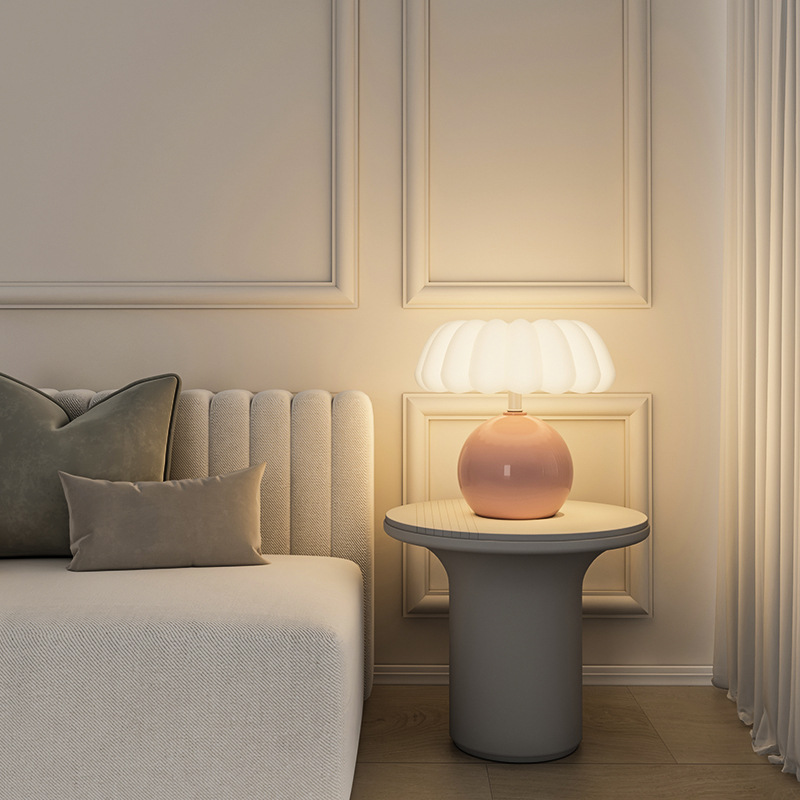Crèmestijl Nachtkastje Lamp Fr - Desk Setup White recensie en prijs