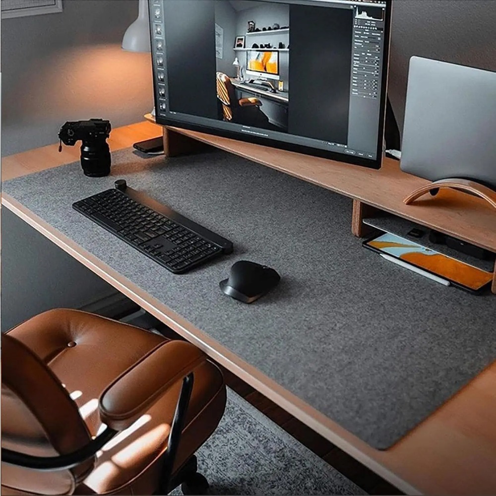 Vilten bureaumat Computermat v - Desk Setup Ergonomic recensie en prijs