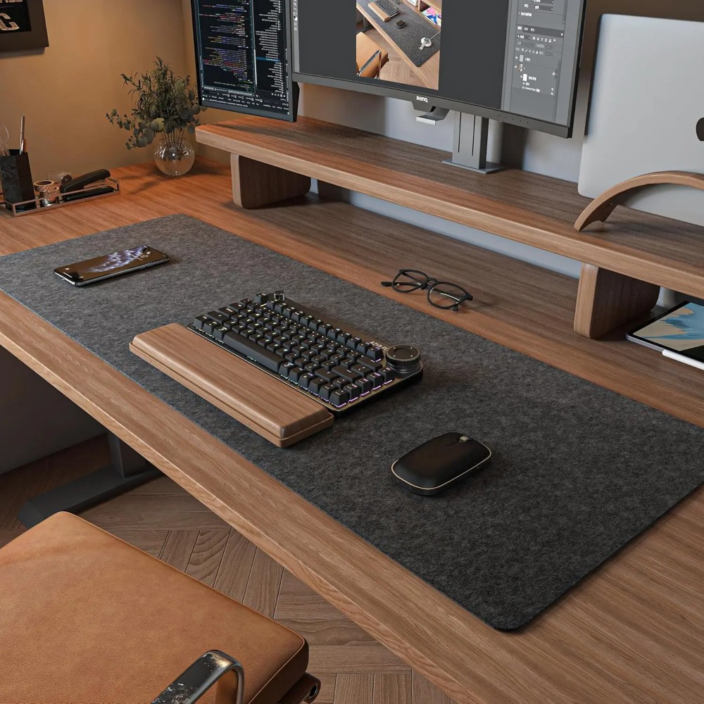 Vilten bureaumat Computermat v - Desk Setup Ergonomic recensie en prijs