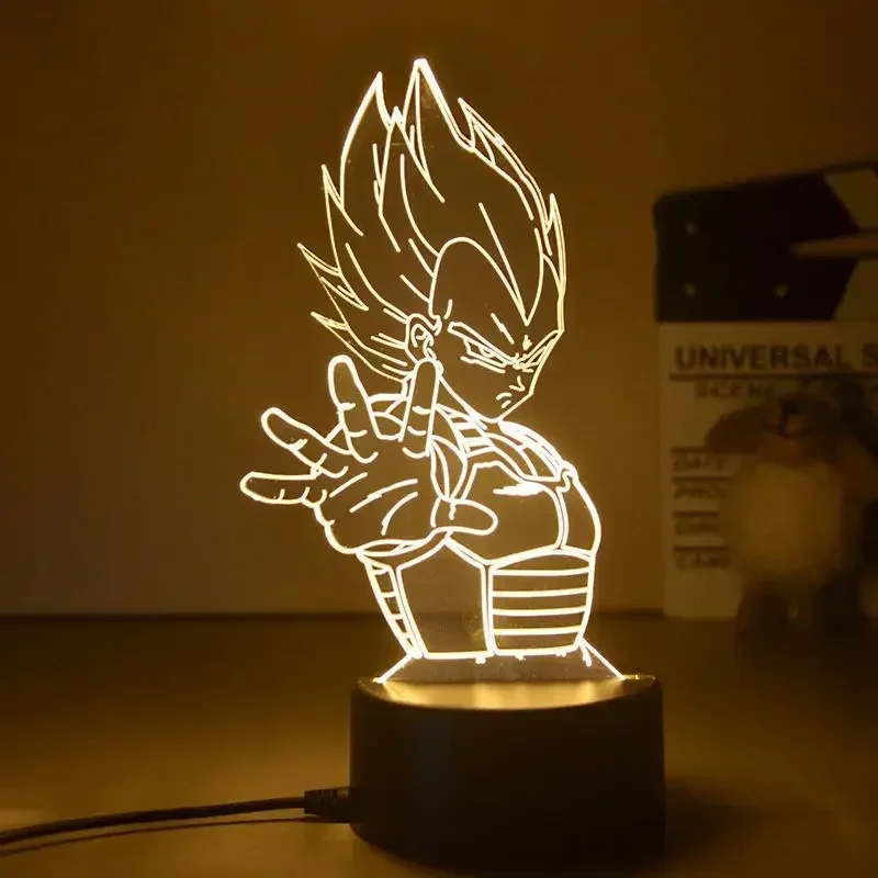 Dragon Ball Z Super Saiyan Veg - Desk Setup Light recensie en prijs