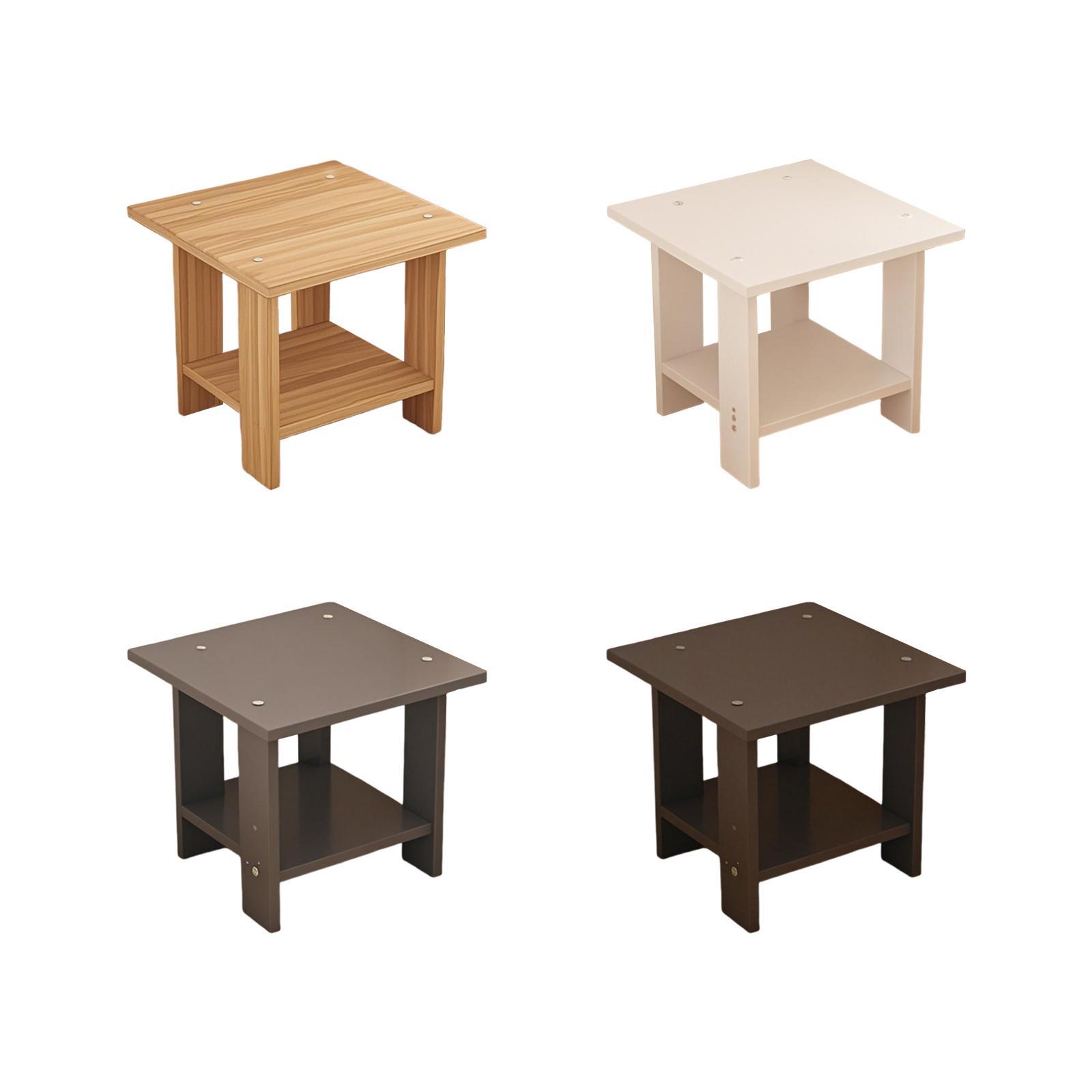 Houten Dubbellaags Bijzettafel - Desk Setup For Laptop recensie en prijs