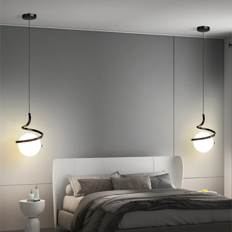Nordic Led Hanglamp Slaapkamer - Desk Setup White recensie en prijs