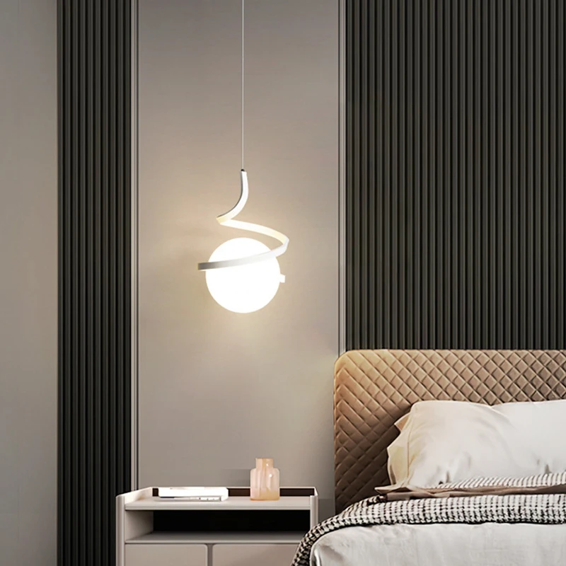 Nordic Led Hanglamp Slaapkamer - Desk Setup White recensie en prijs