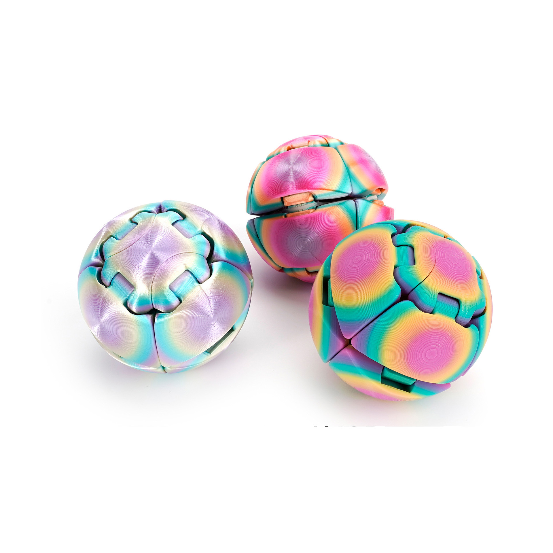 3D Geprinte Gear Ball Roterend - Desk Setup Gear recensie en prijs