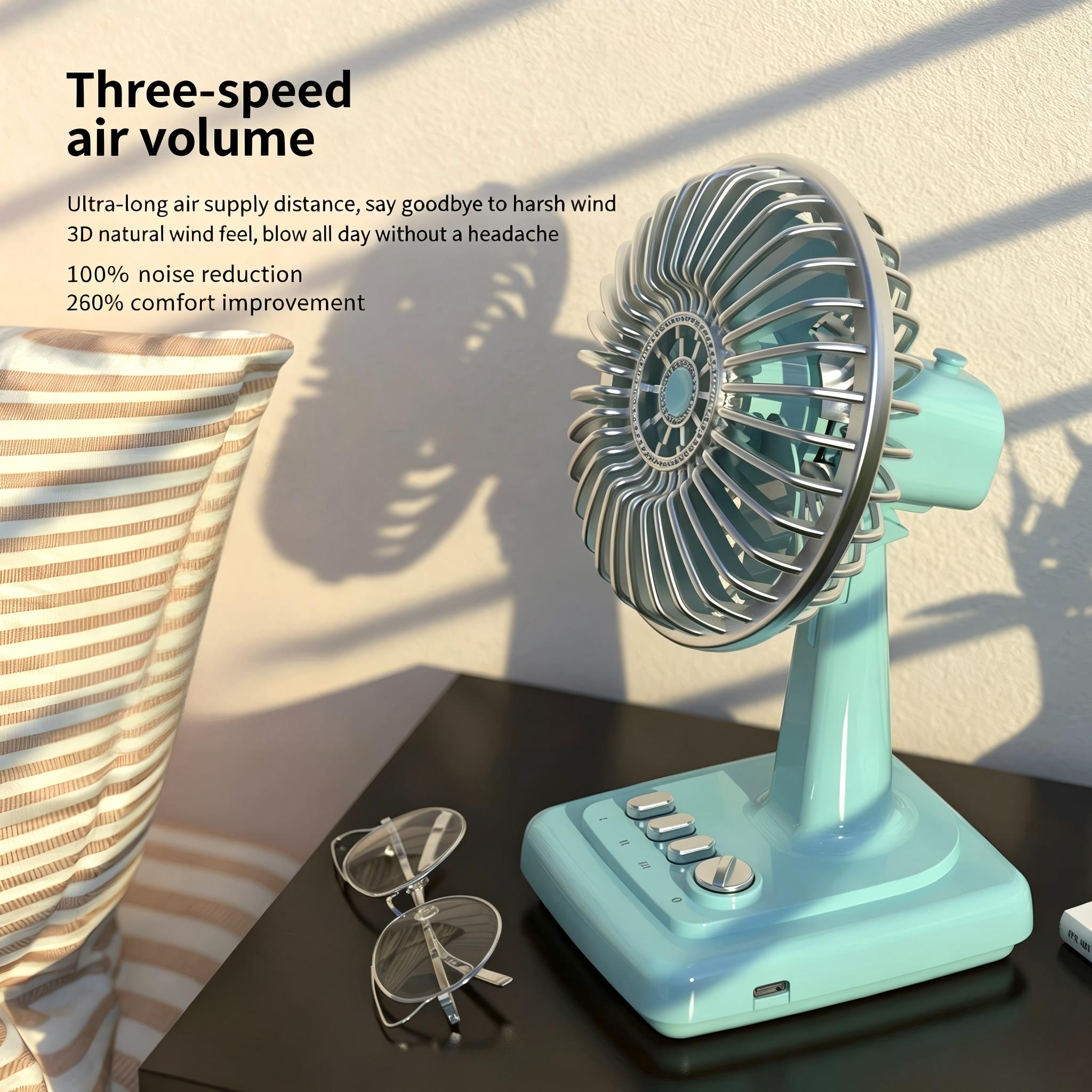 Retro Alloy bureauventilator,  - Fan Desk Small Usb recensie en prijs