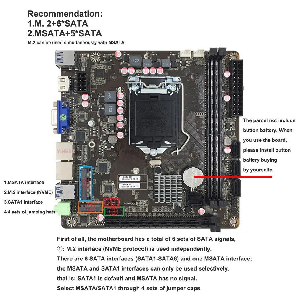 B365 Mini-ITX moederbord LGA 1 - Intel Cpu Core I5 recensie en prijs