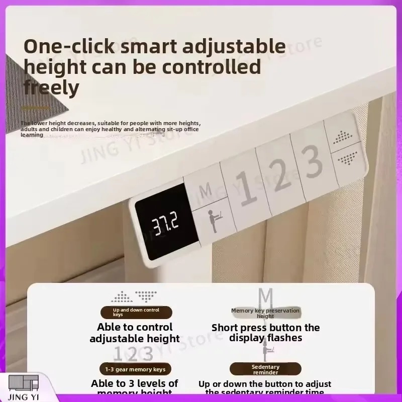 Elektrisch in hoogte verstelba - Desk Setup Ergonomics recensie en prijs