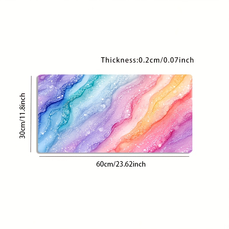 Levendige regenboog glitter ma - Desk Setup With Laptop recensie en prijs