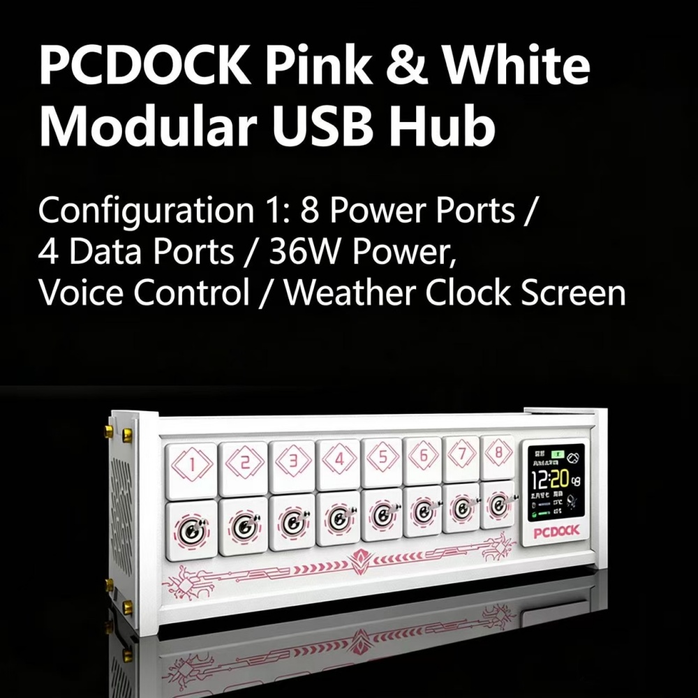PCDOCK USB-desktop-stroomstrip - Desk Setup For Laptop recensie en prijs