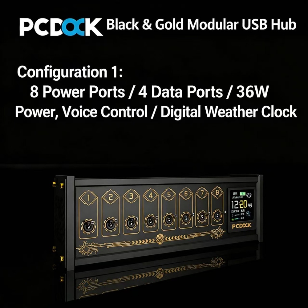 PCDOCK USB-desktop-stroomstrip - Desk Setup For Laptop recensie en prijs