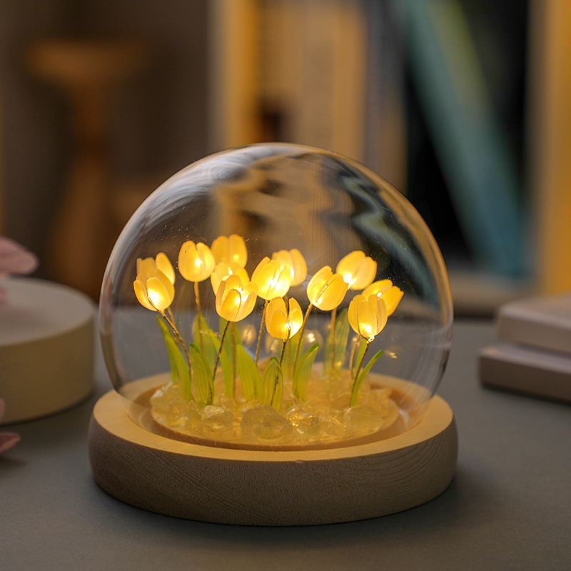 Handgemaakte Tulp Night Handge - Desk Setup Light recensie en prijs