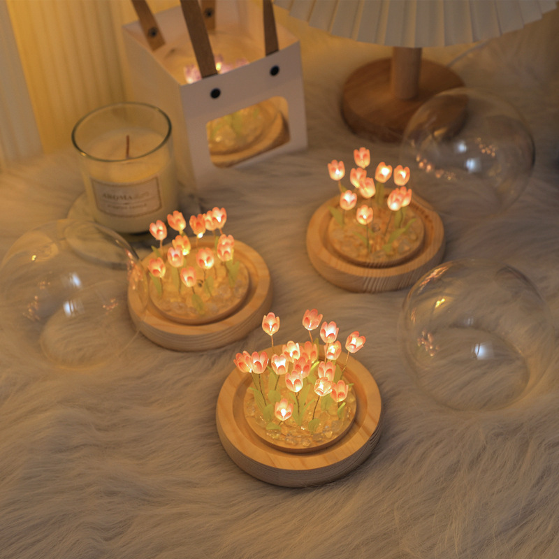 Handgemaakte Tulp Night Handge - Desk Setup Light recensie en prijs