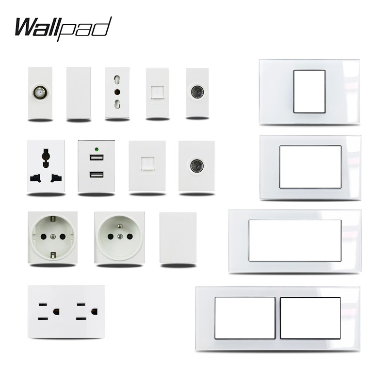Ons Italië Soort Diy Wit Glas  - Power Strip Flat recensie en prijs