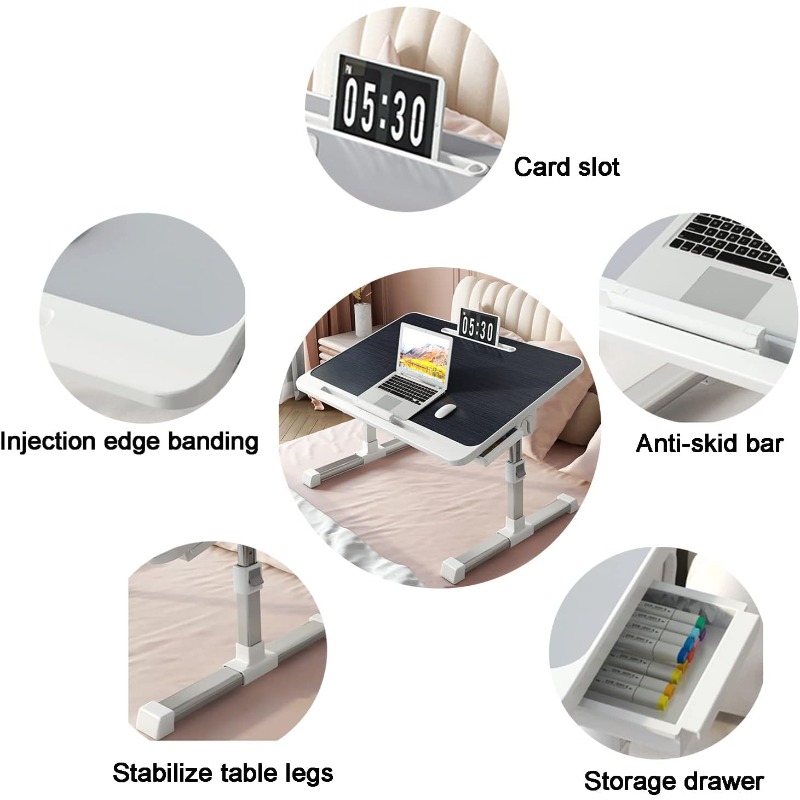 Laptop Bed Tray Table Adjustab - Desk Setup For Laptop recensie en prijs