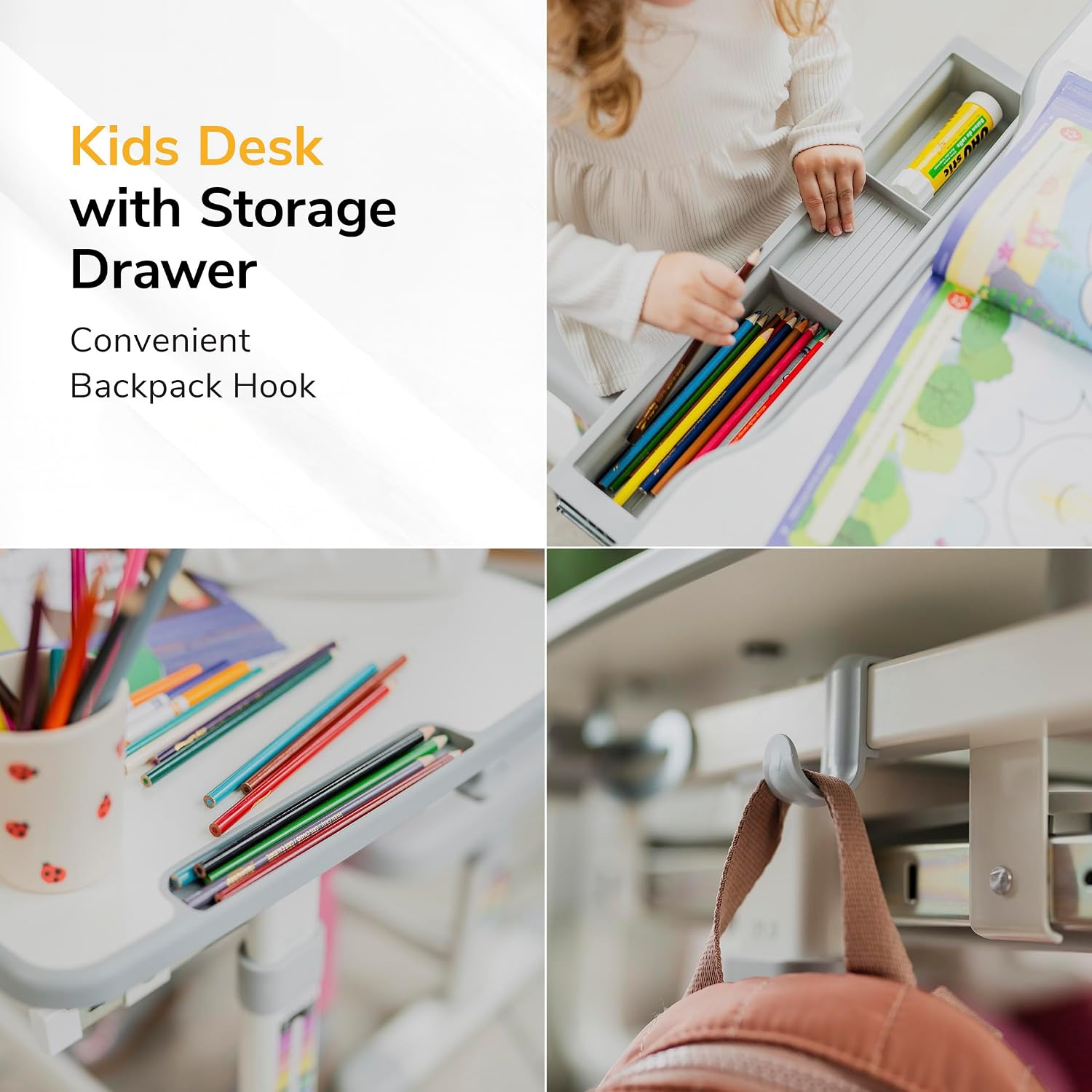Kinderbureau en stoelenset, in - Desk Setup Ergonomics recensie en prijs