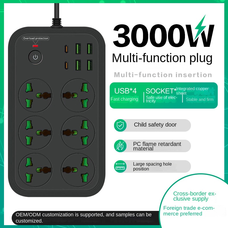 13A Universele Stekkerdoos Sto - Power Strip Flat recensie en prijs