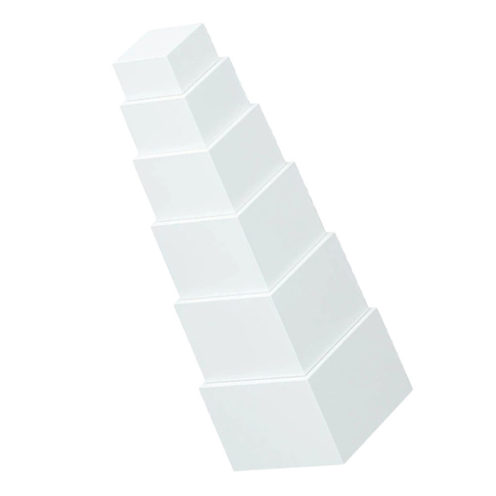 6 stuks witte plastic desktop  - Desk Setup White recensie en prijs