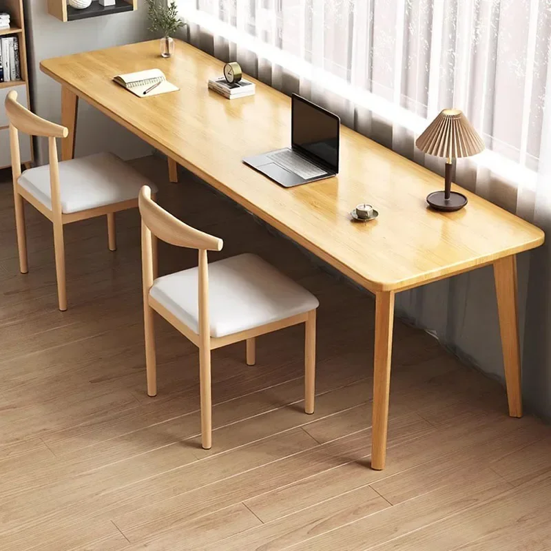 Lang bureau voor schrijven, op - Desk Setup No Monitor recensie en prijs