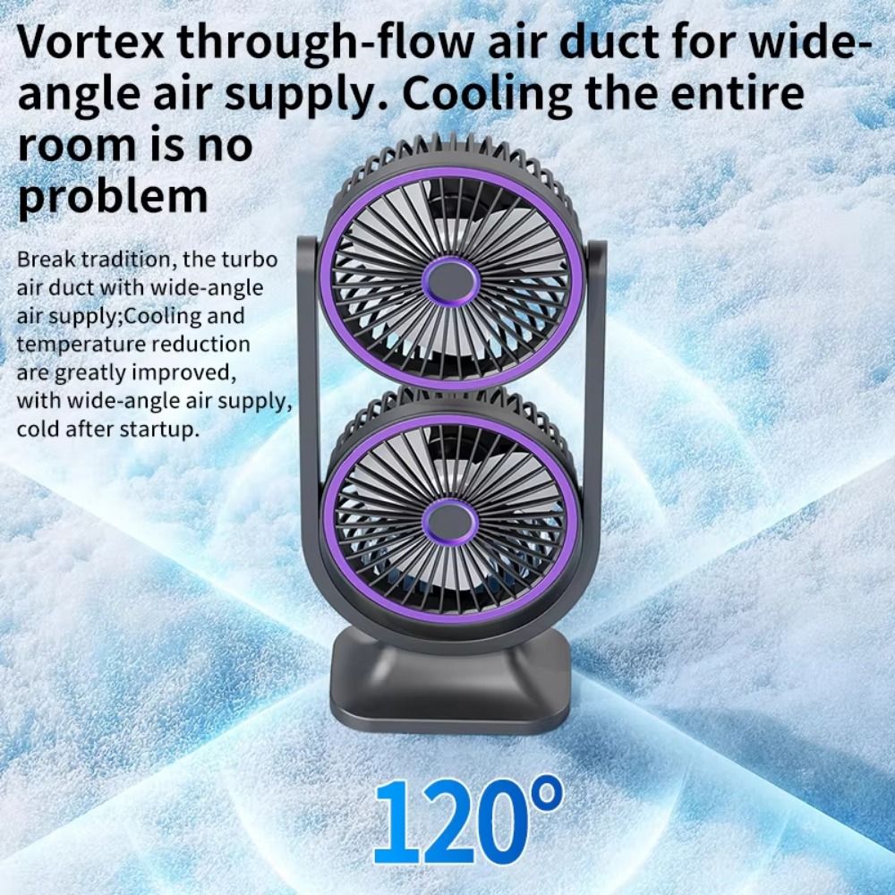 5-versnellings desktopventilat - Desk Setup Gear recensie en prijs
