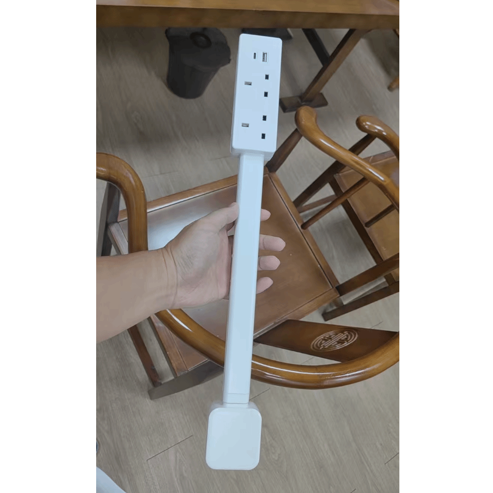 Draait 180° °   Verlenger voor - Power Strip Flat recensie en prijs