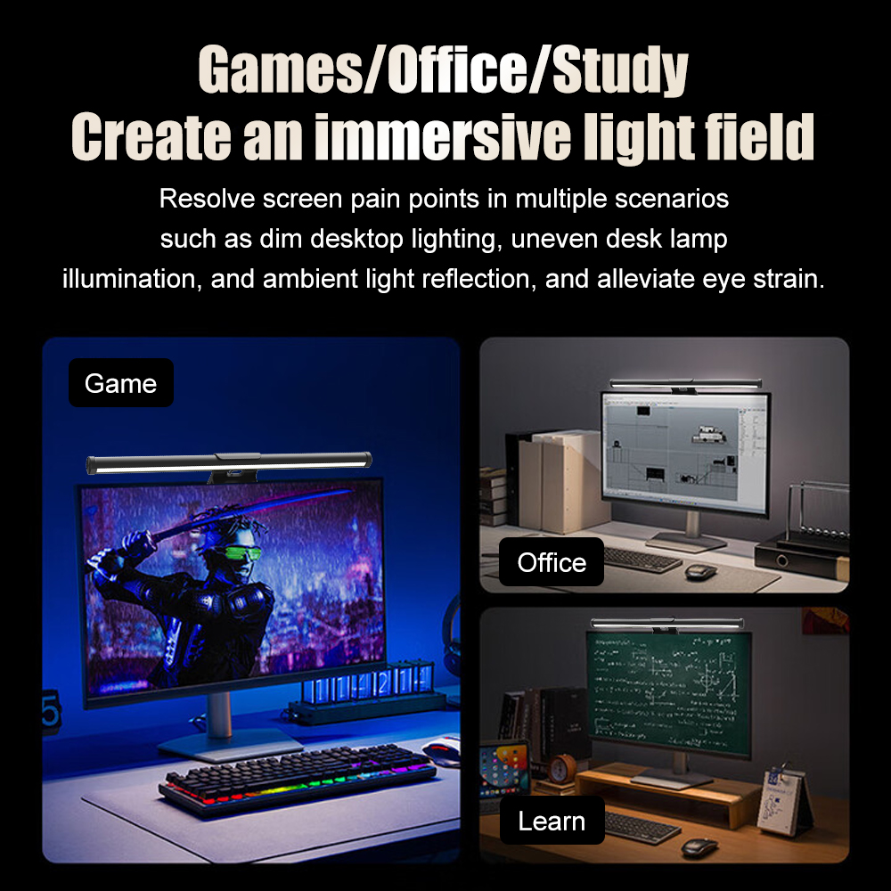 Monitorlichtbalk Led-licht Bur - Desk Setup No Monitor recensie en prijs