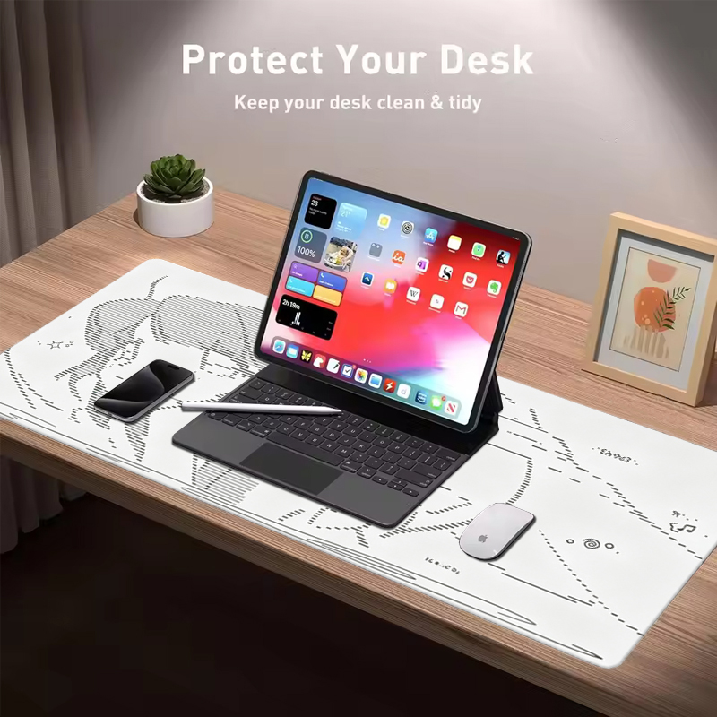 1 Stuks Lederen Muismat Anime  - Desk Setup Ergonomic recensie en prijs