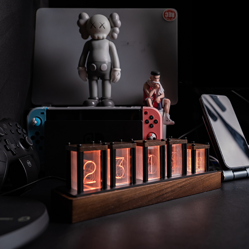 RGB gesimuleerde Nixie Tube Cl - Desk Setup Simulator recensie en prijs